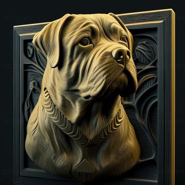 3D model Patron dog famous animal (STL)